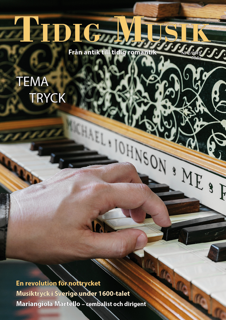 Senaste nummer av Tidig Musik